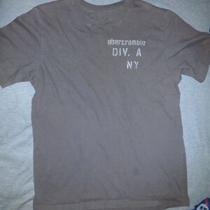 Abercrombie & Fitch Brown Graphic Tee